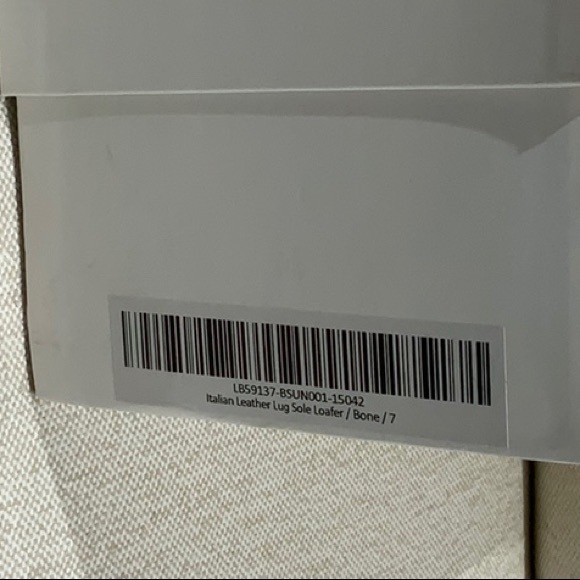 Quince Italian Leather Lug Sole Loafer Bone Cream Women's Sizes 7 and 8 NEW - Picture 11 of 12